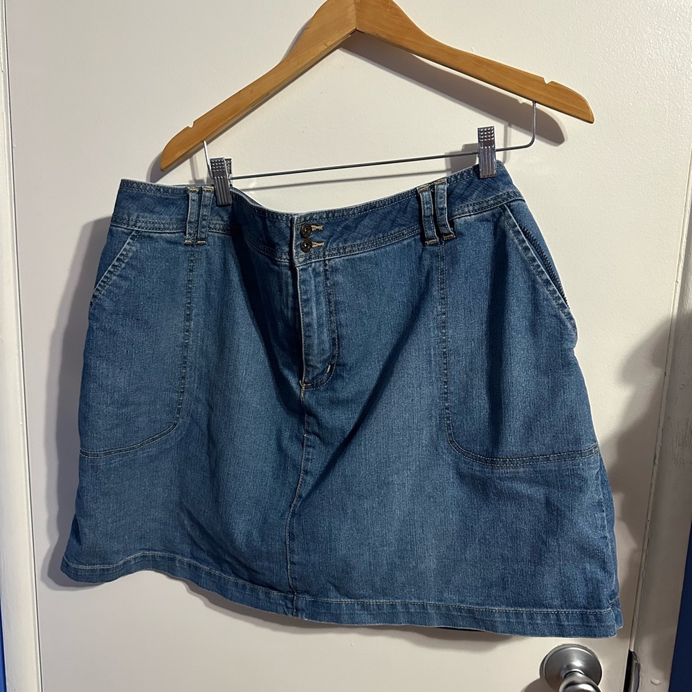 St. John’s Bay Denim Skort